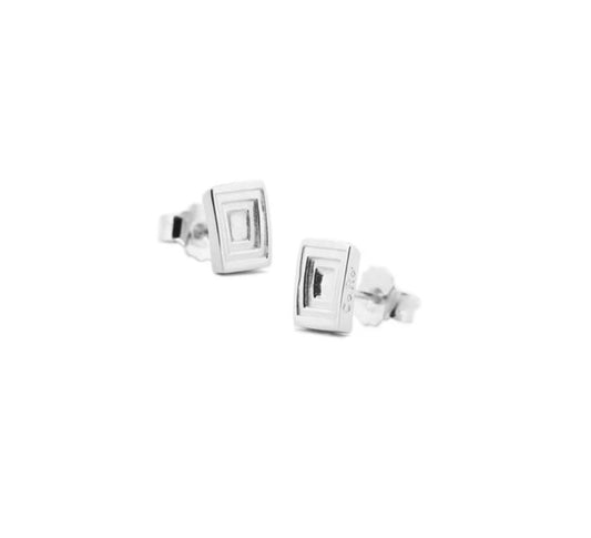 Little Pantheon Earrings Silver