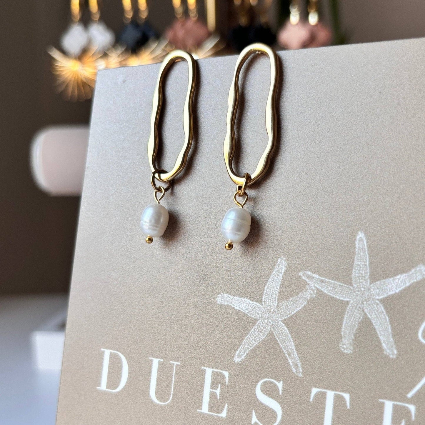 Athena Drop Earrings