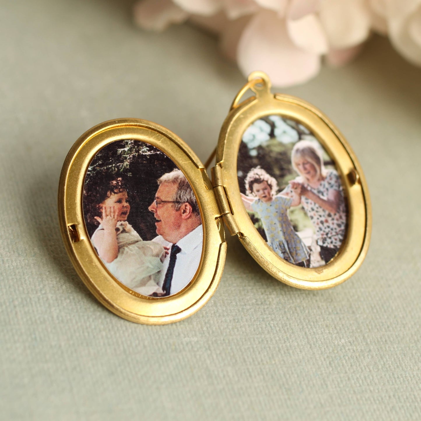 Victorian Forget Me Not Locket