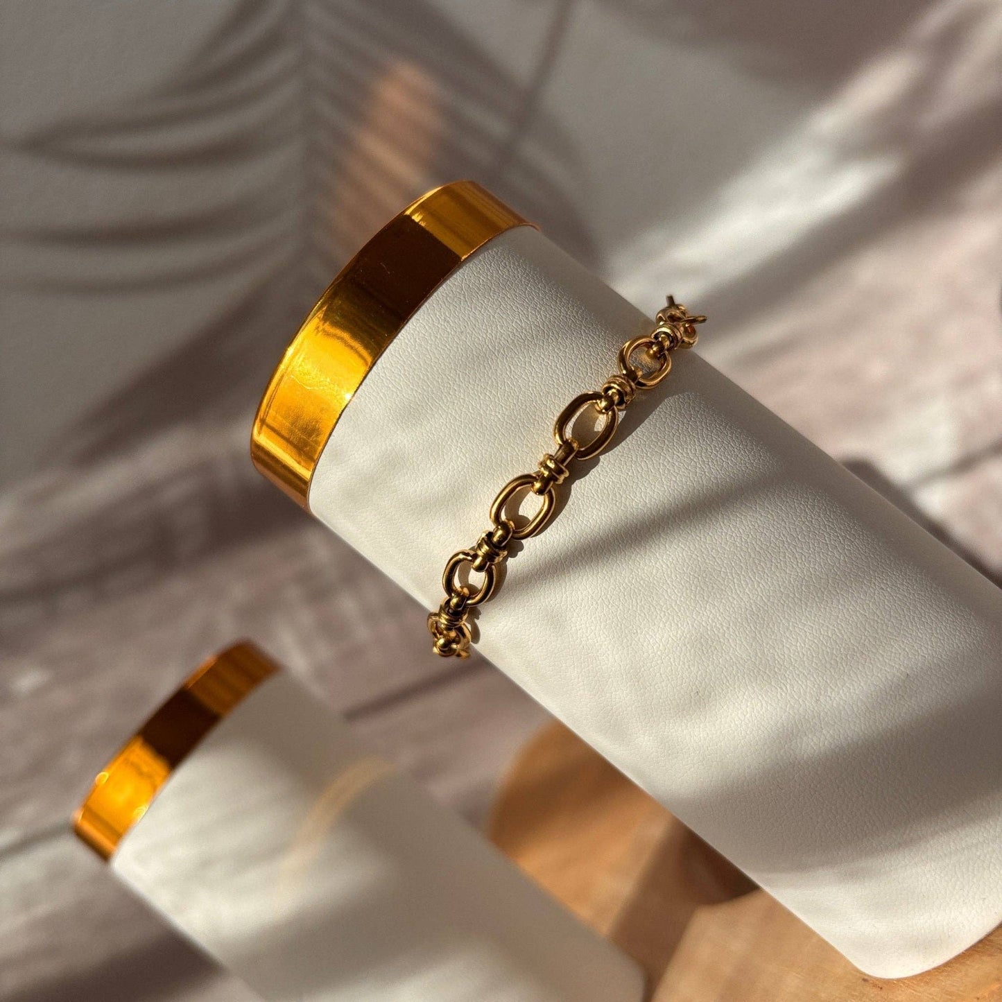 Golden Pulse Bracelet