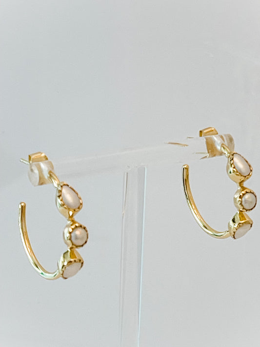 PEARL HOOPS