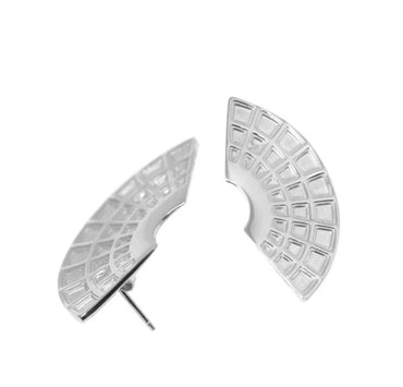 Pantheon Earrings Silver