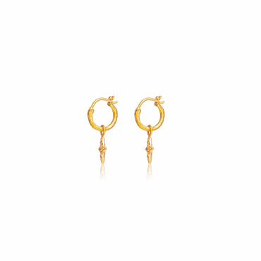 True North Hoop Earrings