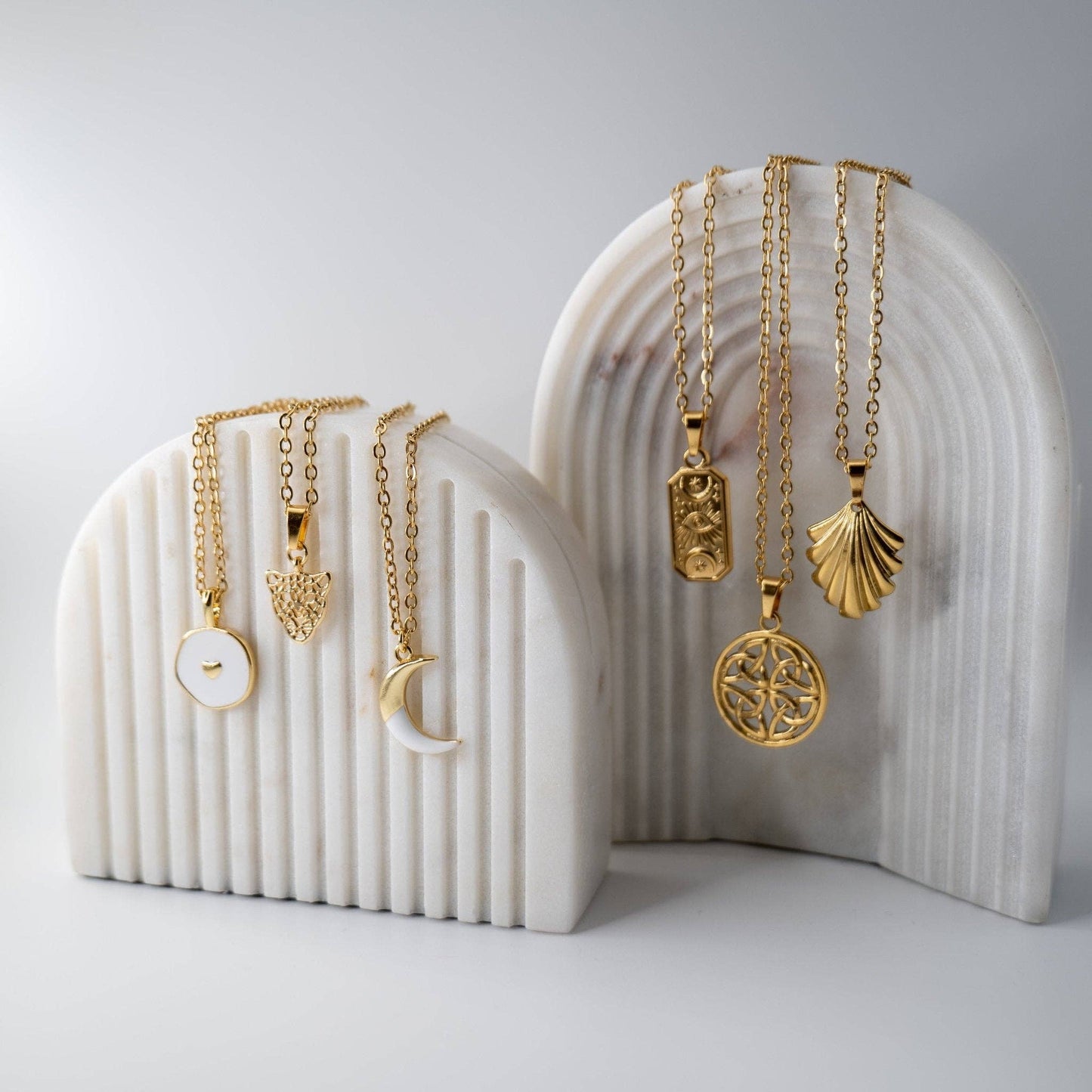 White Moon necklace