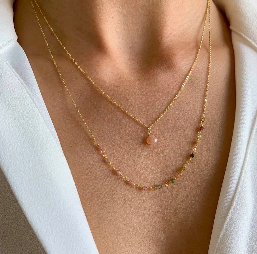 ROSE QUARTZ NECKLACE