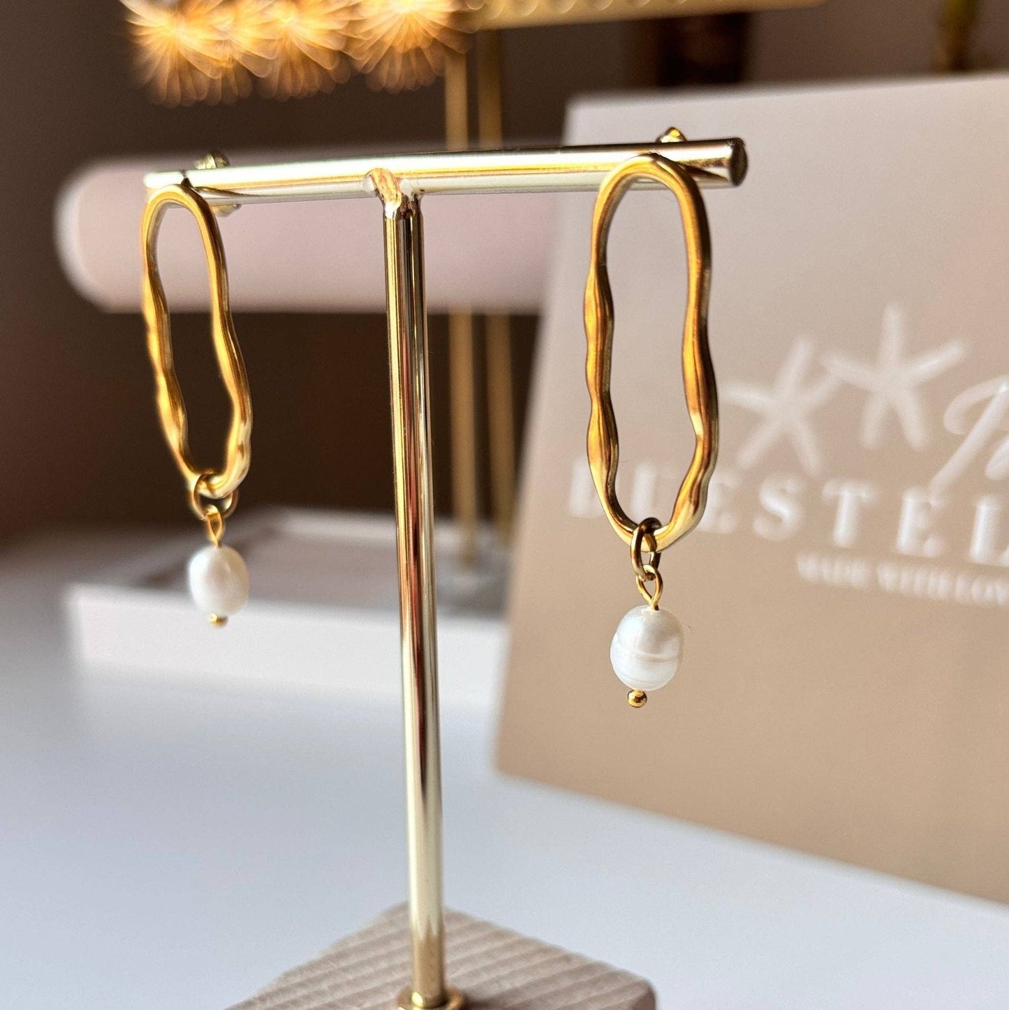 Athena Drop Earrings