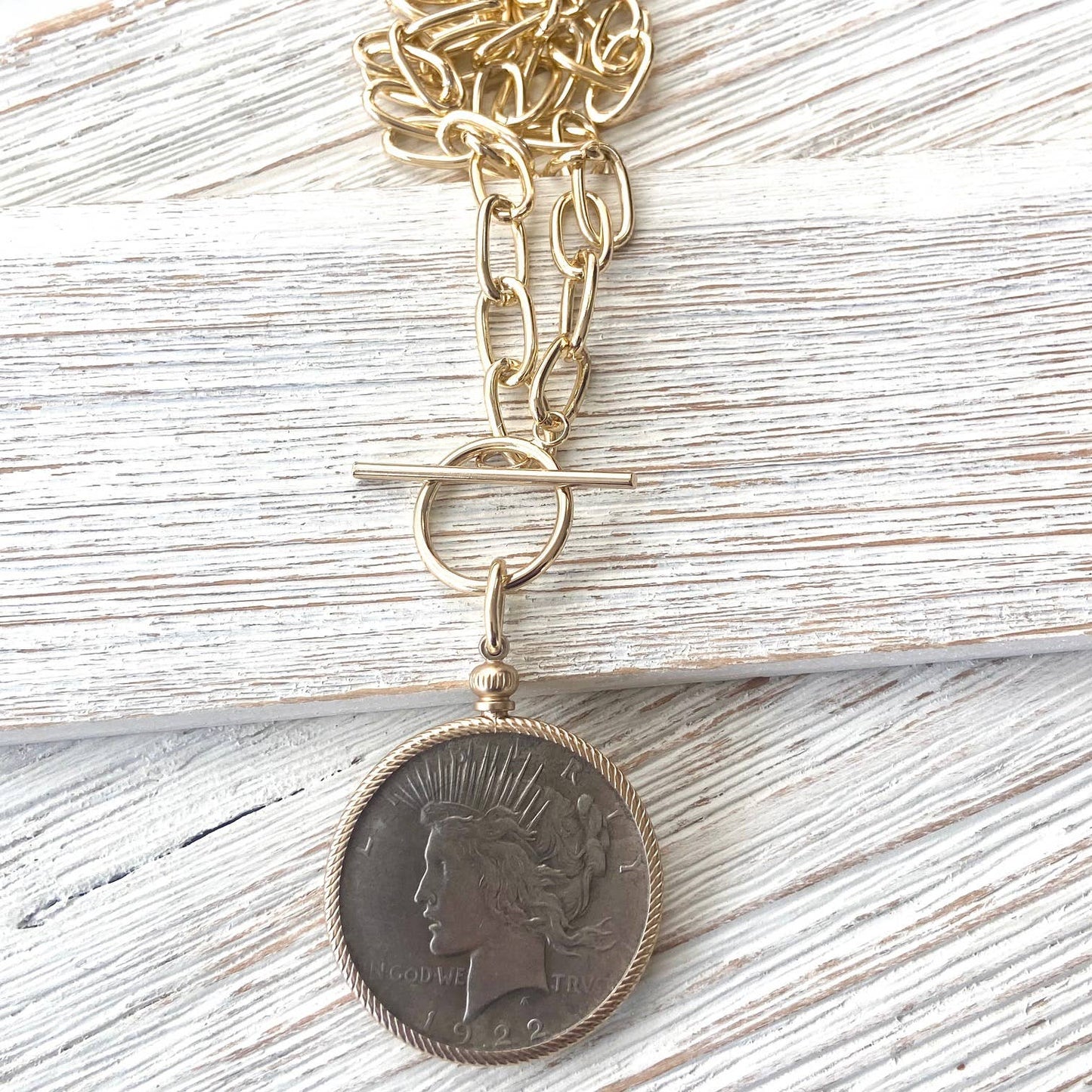 Coin Medallion Necklace
