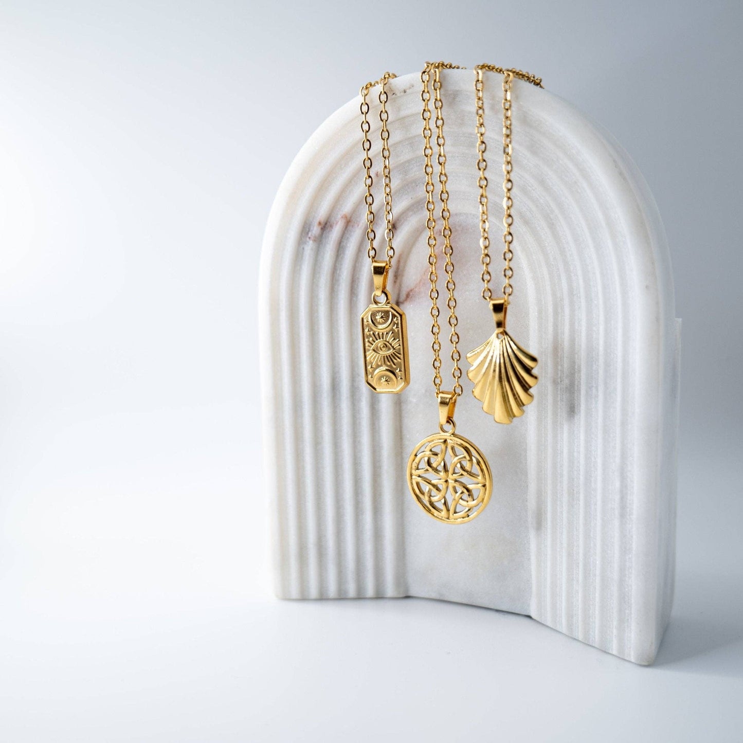 Medal necklace