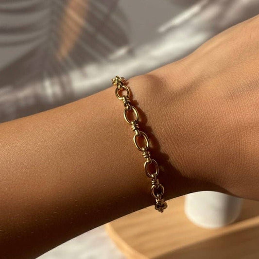 Golden Pulse Bracelet