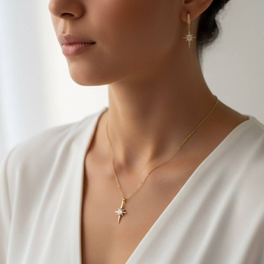 North Star Earrings