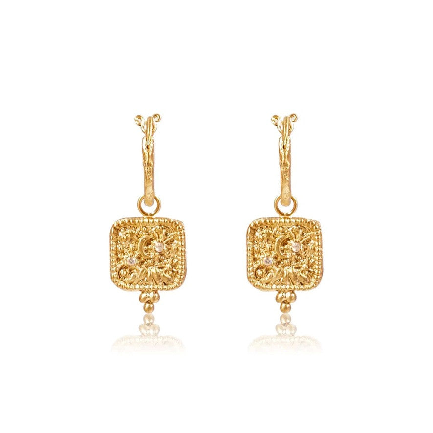 THE UNIVERSE HAS MY BACK • HOOP EARRINGS