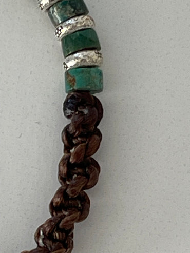 All in a Row turquoise bracelet
