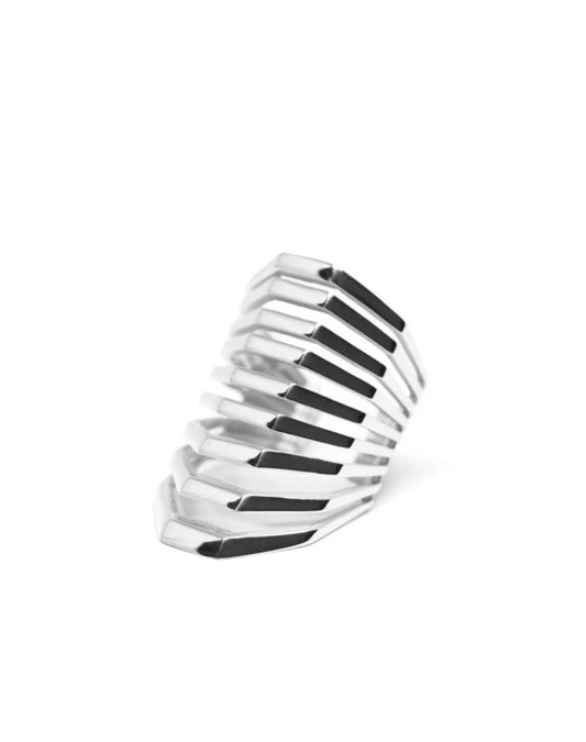 Spanish Steps Ring Silver