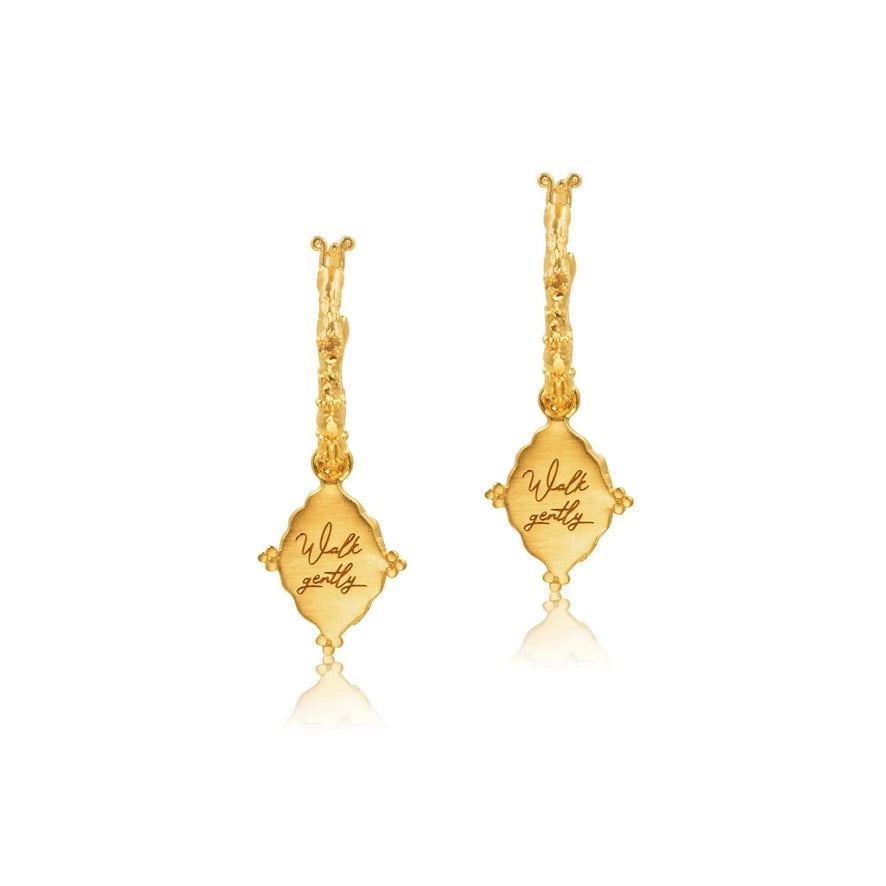 Gentle Devotion Hoop Earring