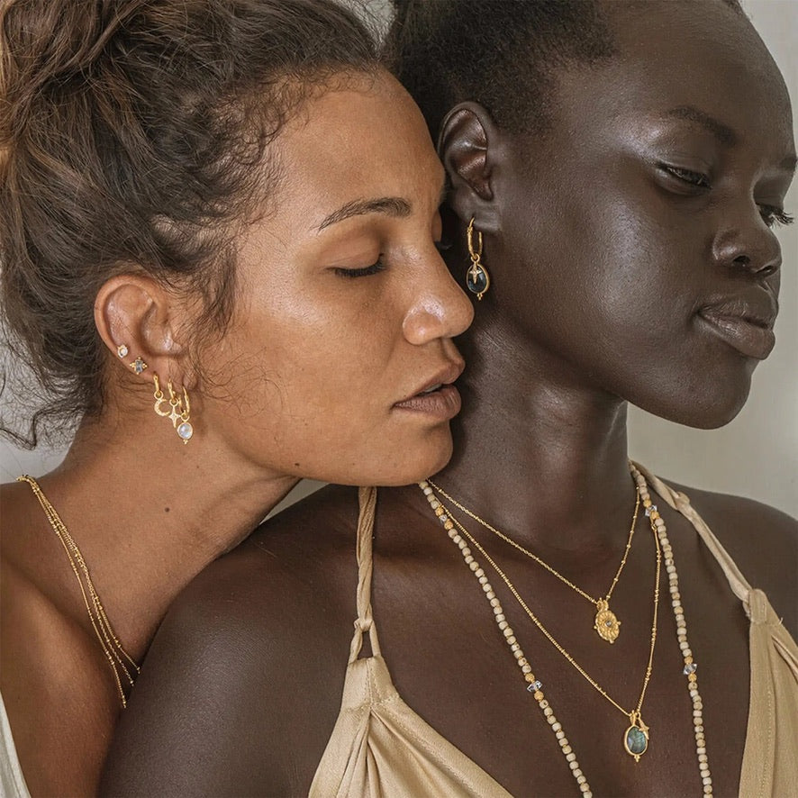True North Hoop Earrings