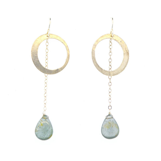 FALLING DEW EARRINGS - STERLING SILVER
