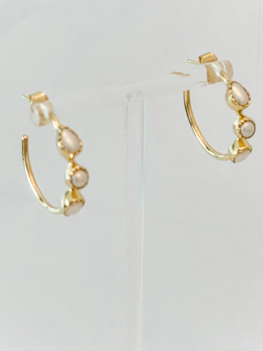 PEARL HOOPS