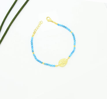 Blue Turquoise Bracelet