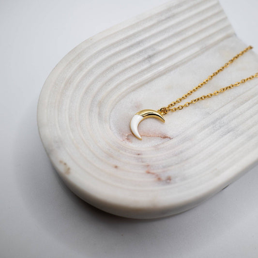 White Moon necklace