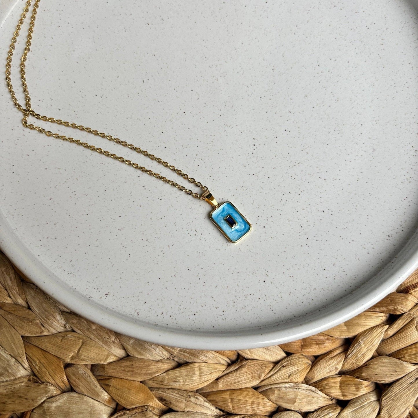 Pastel Gemstone Glow Necklace