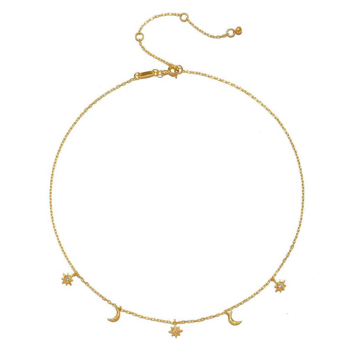 Enchanted Journey Celestial Choker Necklace 14"