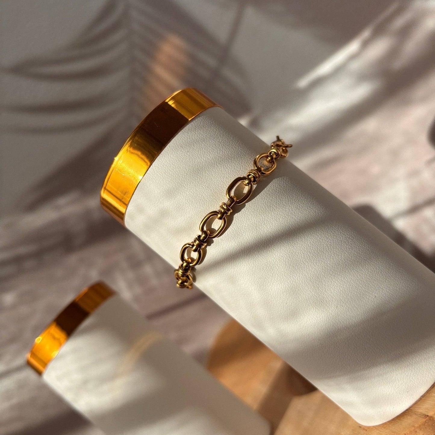 Golden Pulse Bracelet