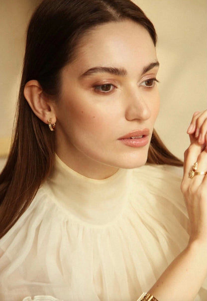 Giardino Segreto Hoop Earrings