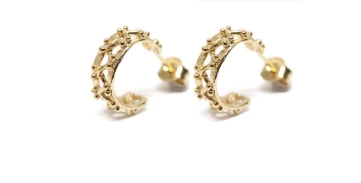 Little Beams Hoop Earrings