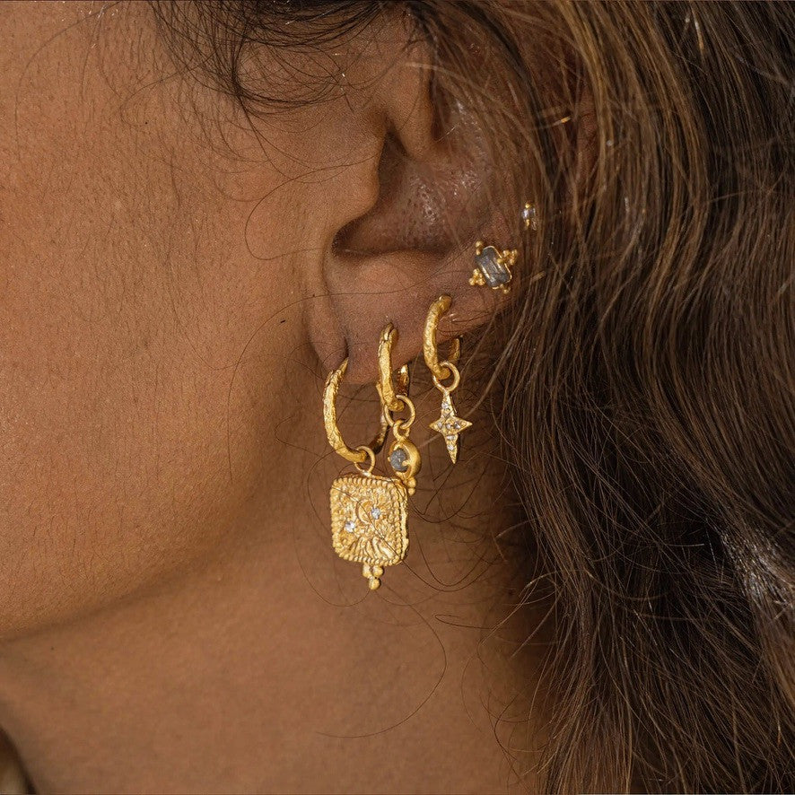 THE UNIVERSE HAS MY BACK • HOOP EARRINGS