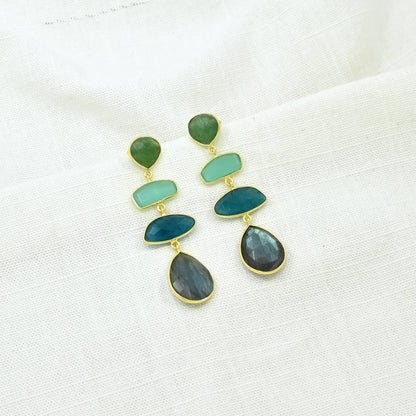 Geometric Long Earring