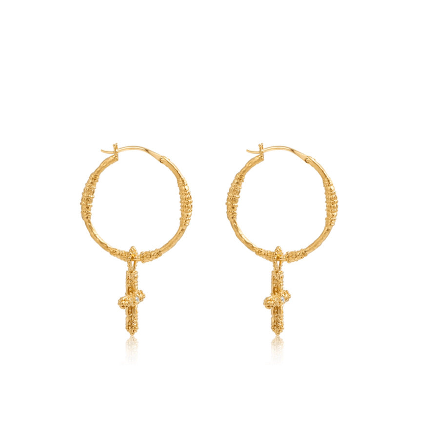 Universal Balance Hoop Earring