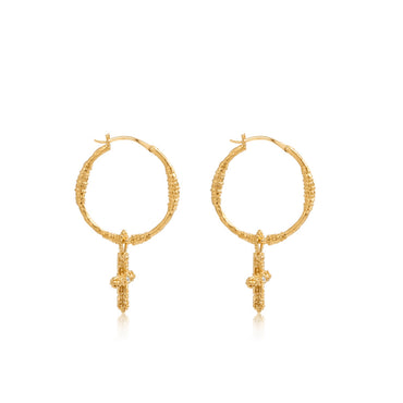 Universal Balance Hoop Earring