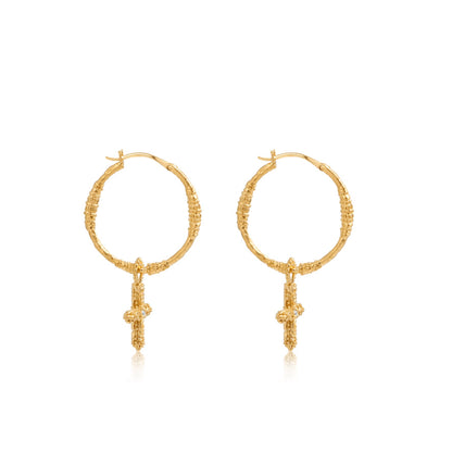 Universal Balance Hoop Earring