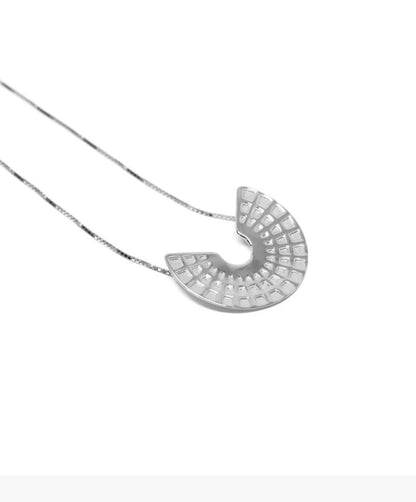 Pantheon Pendant Silver