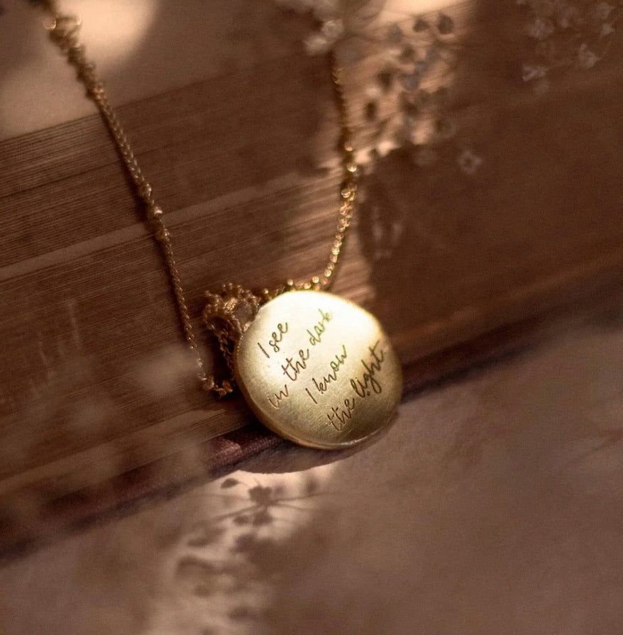 I See in the Dark Necklace