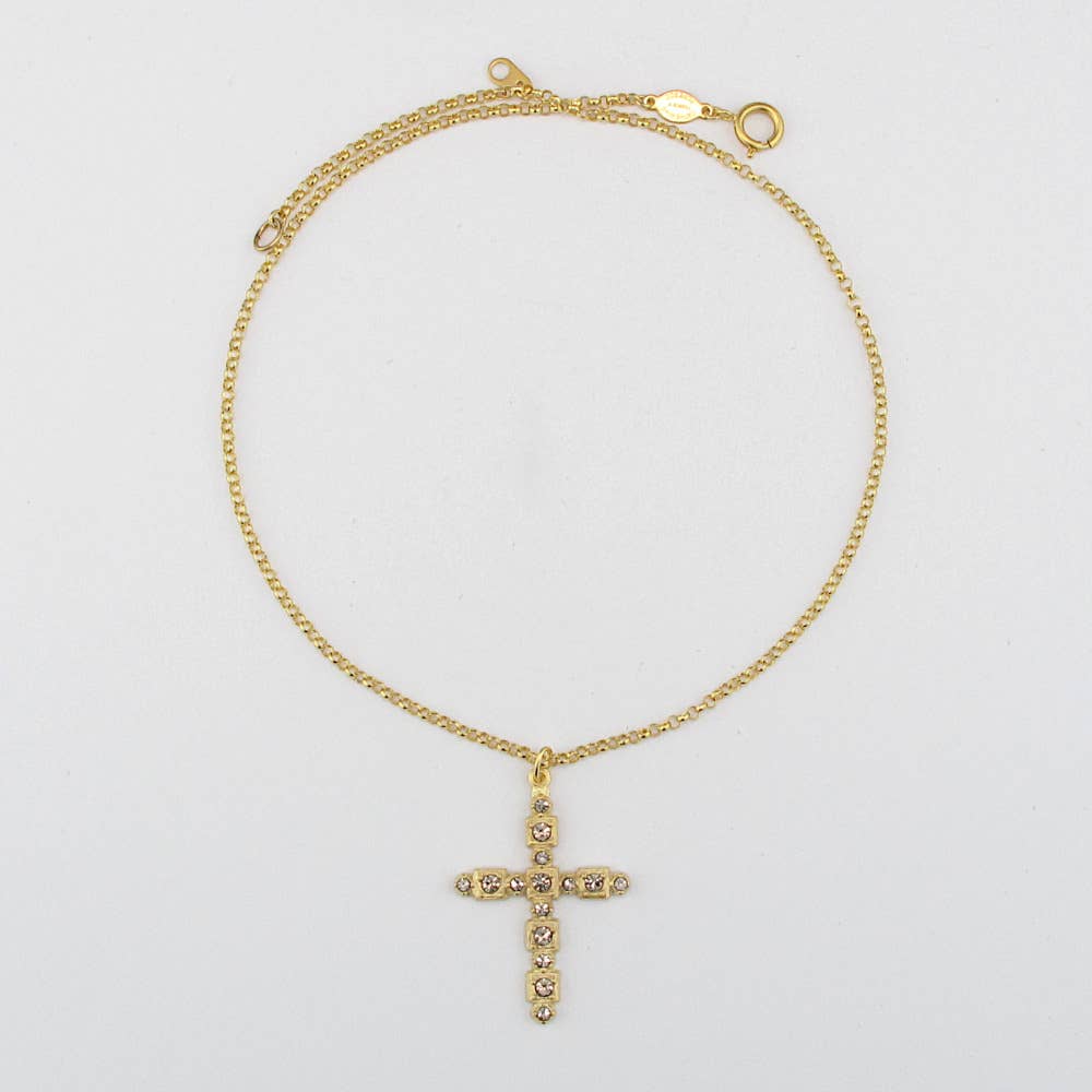 Lucia Cross Necklace