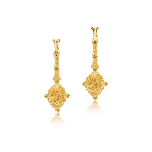 Gentle Devotion Hoop Earring