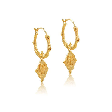 Gentle Devotion Hoop Earring
