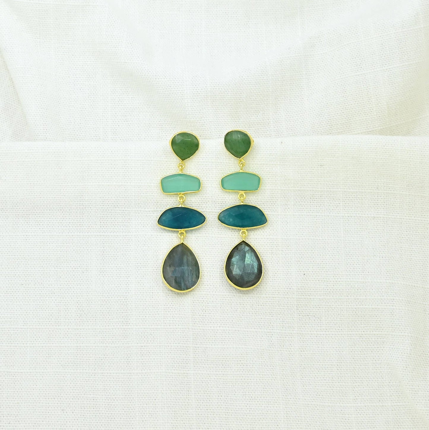 Geometric Long Earring