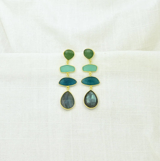 Geometric Long Earring