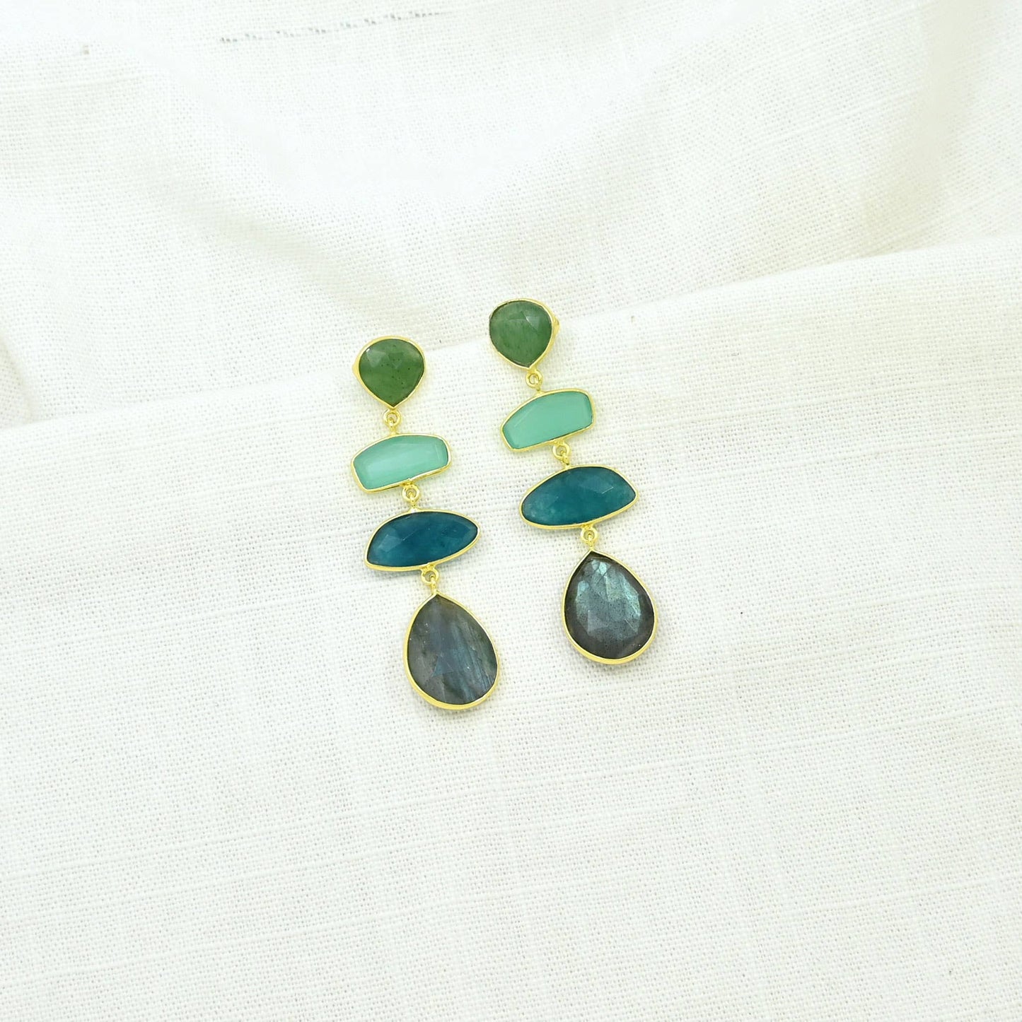 Geometric Long Earring