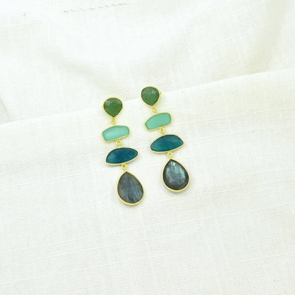 Geometric Long Earring