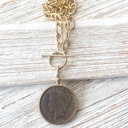 Coin Medallion Necklace