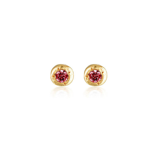 Selah - Ruby Earrings