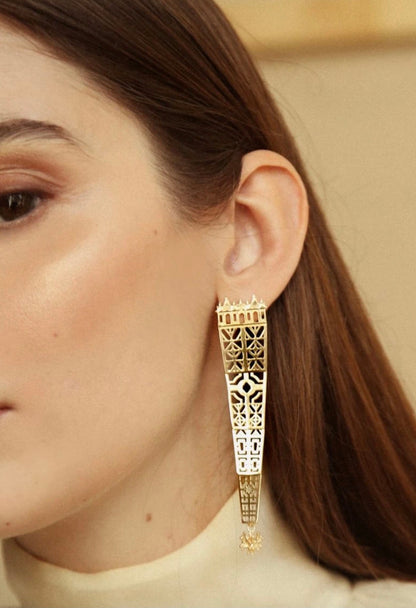 Galleria Borghese Long Earrings