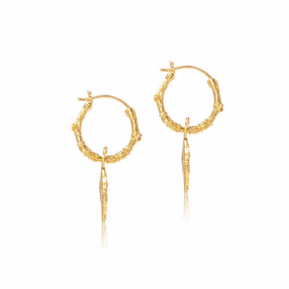 Gentle Devotion Hoop Earring