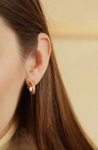 Giardino Segreto Hoop Earrings