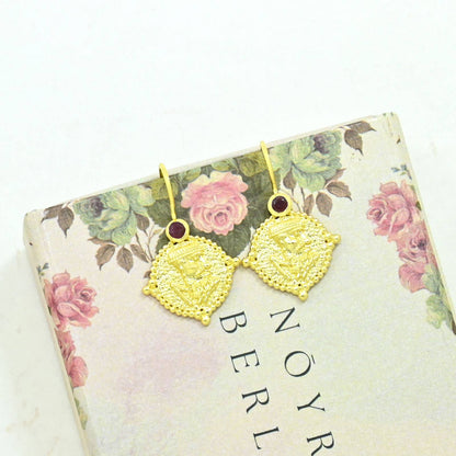 Lyla Earring  -  Ruby