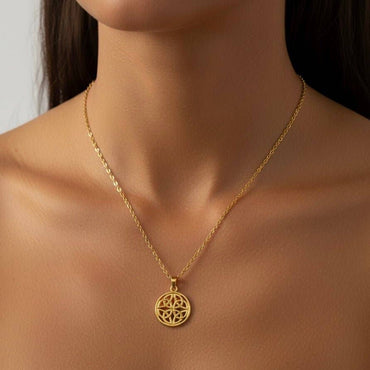 Medal necklace