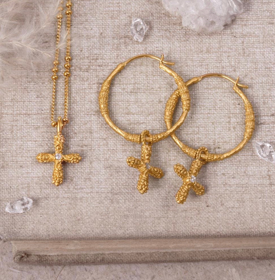 Universal Balance Hoop Earring